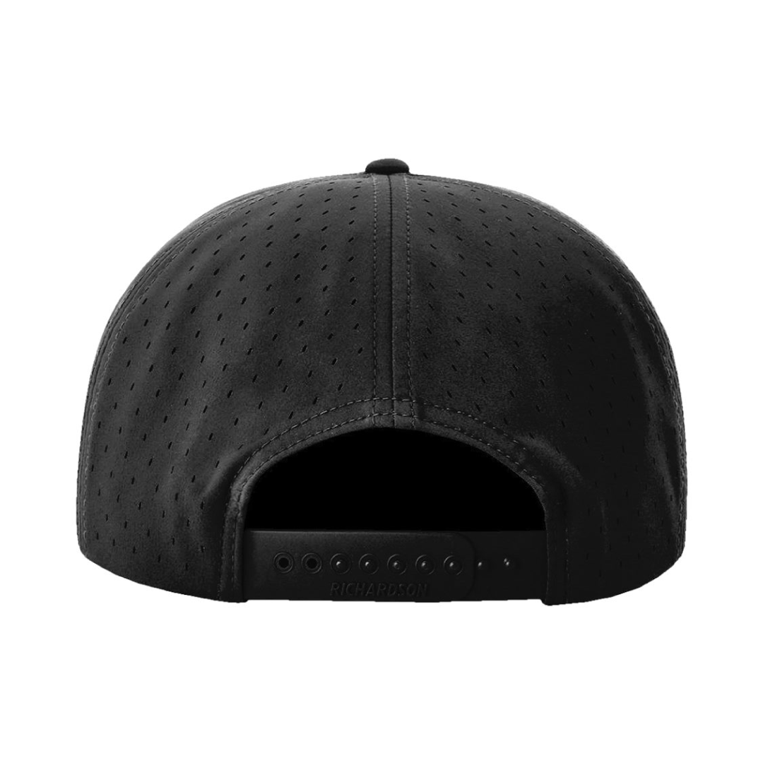 Empire Surf Black On Black Puffer Hat