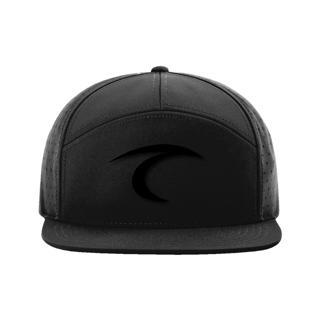 Empire Surf Black On Black Puffer Hat