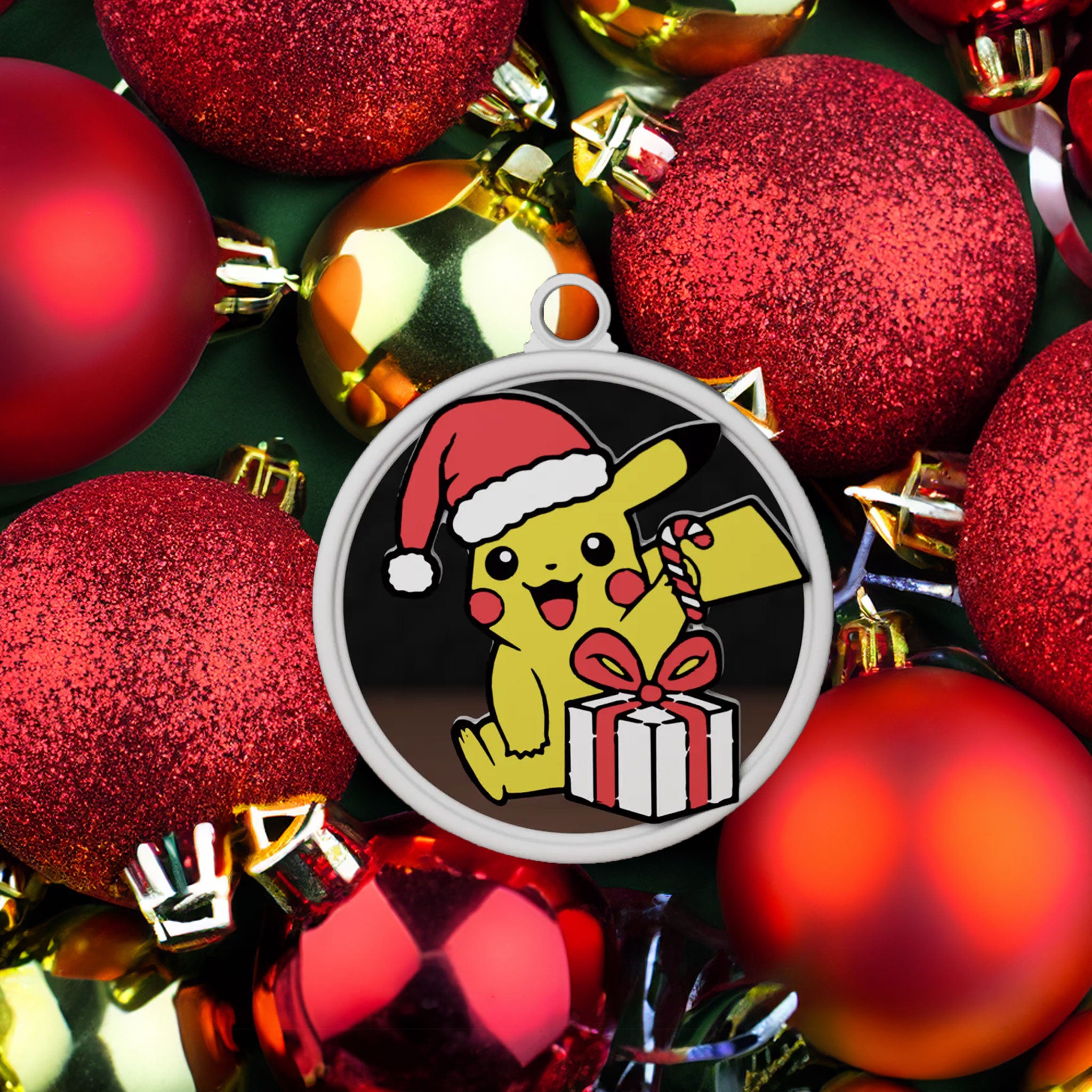 3D Printed Pikachu Ornament – Spark Joy on Your Christmas Tree!